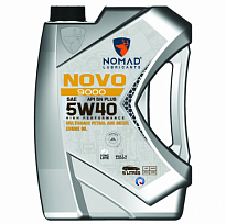 NOMAD Масло моторное синтетическое NOVO 9000 API SN PLUS ACEA A3/B4 5W40 5л